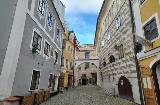 공인 가이드와 함께 체스키 크롬로프 일일 투어 (프라하 픽업)