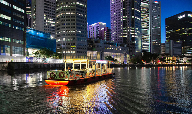 싱가포르 워터비 WaterB 리버크루즈 타임 오픈 티켓