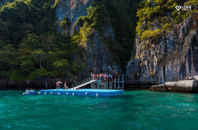 푸켓 피피섬, 마야섬, 뱀부섬 일일 스노클링 투어