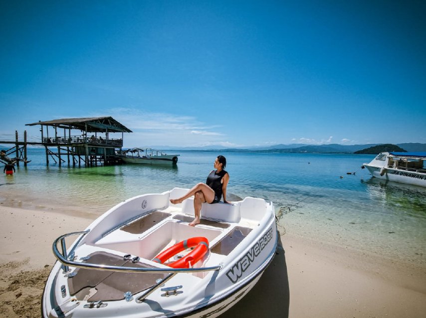 코타키나발루 디나완 섬 호핑 & 봉가완 반딧불 투어