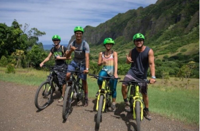 Hawaii Kualoa Ranch Electric Bike Tour