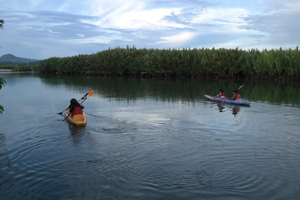 Bohol: Firefly Kayaking Tour (Abatan River Upstream Course)