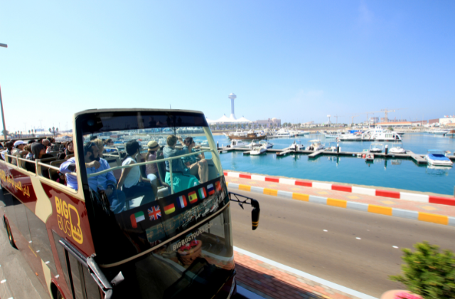 Abu Dhabi: Big Bus Hop-On Hop-Off Bus Tour (1/2-Day)