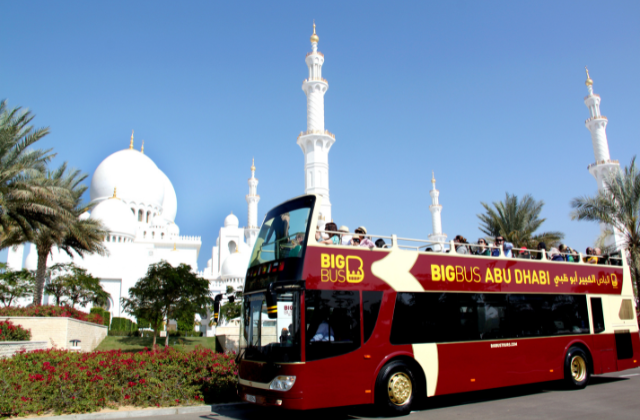 Abu Dhabi: Big Bus Hop-On Hop-Off Bus Tour (1/2-Day)