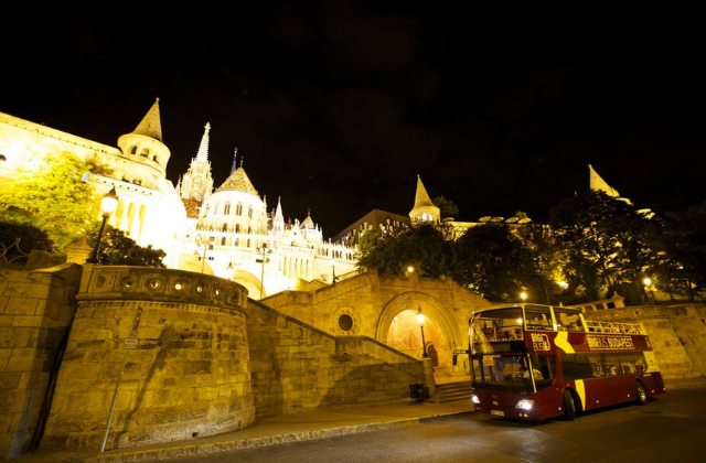 Budapest Big Bus Hop-On Hop-Off Tour 1/2/3-Day Pass