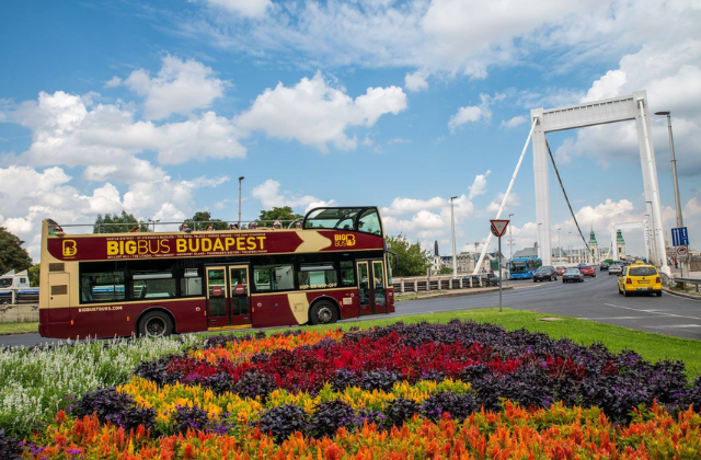 Budapest: Big Bus Hop-On Hop-Off City Tour Bus (1/2/3-Day Ticket)