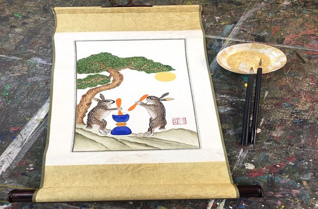 Seoul Traditional Folk Painting One-Day Class