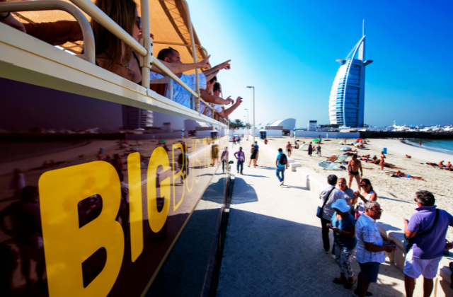 Dubai: Big Bus Hop-On Hop-Off Bus Tour (1/2-Day)