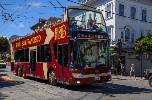 San Francisco: Big Bus Hop-on Hop-off 1/2 Day Ticket