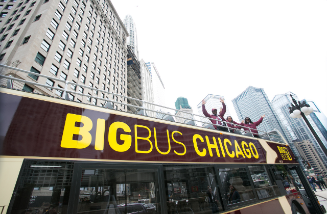Chicago: Big Bus Hop-on Hop-off 1/2 Day Ticket