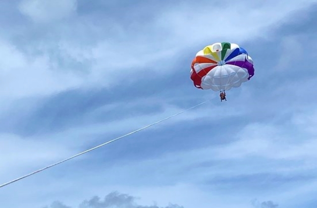 괌 선샤인 패러세일링