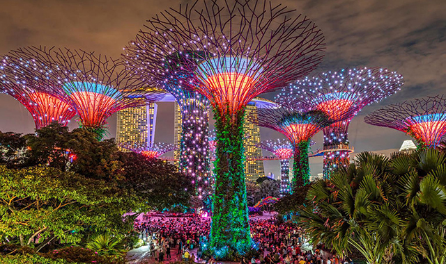 싱가포르의 밤을 제대로 즐기는 야경 워킹 투어 with 양미연 가이드