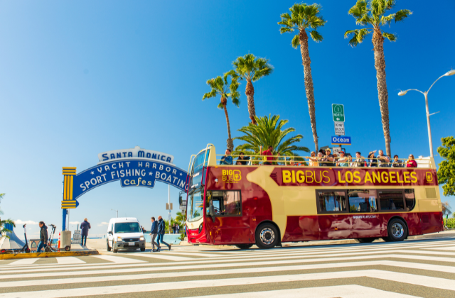 Los Angeles: Big Bus Hop-on Hop-off 1/2 Day Ticket