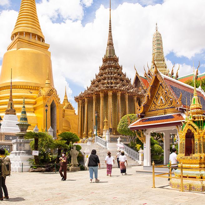 방콕 왕궁 & 에메랄드 사원 포인트 투어