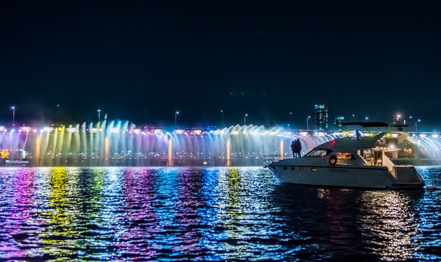 서울 한강 세빛섬 골든블루마리나 레인보우브릿지 요트 투어