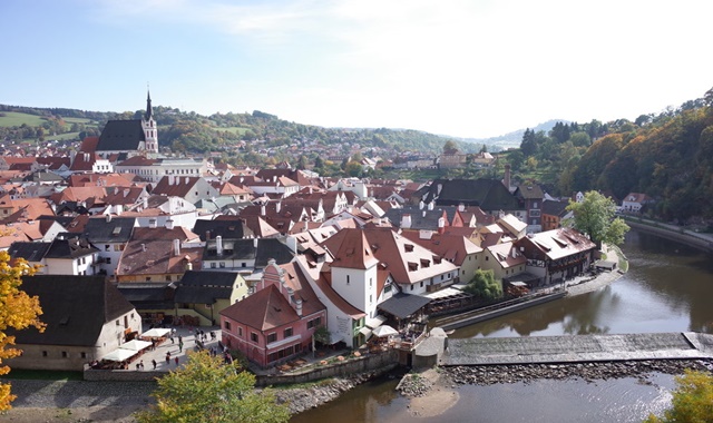 프라하에서 체스키 크롬로프 일일 전용 차량 투어