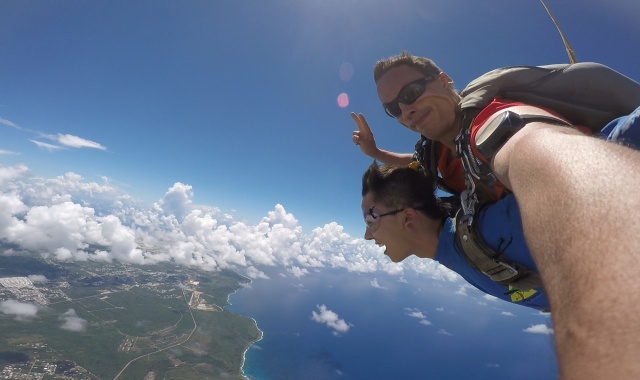 괌 스카이 다이빙 by SkyDive