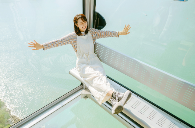 홍콩 옹핑 360 케이블카 크리스탈 플러스 캐빈 티켓