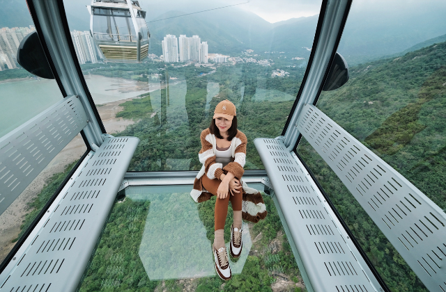 홍콩 옹핑 360 케이블카 크리스탈 플러스 캐빈 티켓