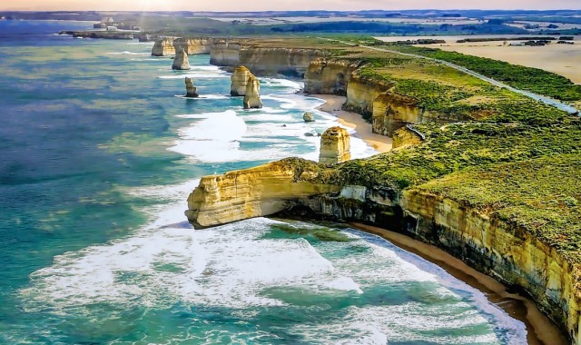 그레이트 오션로드 12사도 투어 (그로또, 런던 브릿지, 레이저백)