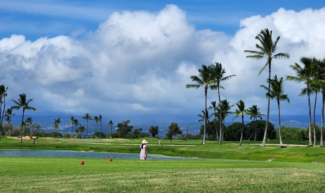 Hawaii Prince Golf Club (18 holes green fee + cart fee + free airport pickup)