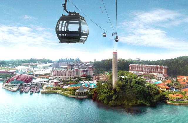 싱가포르 케이블카 왕복 탑승 & 3종 어트랙션 선택 플렉시 패스