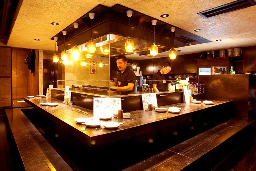 도쿄 긴자 쿠시야키 비스트로 후쿠미미