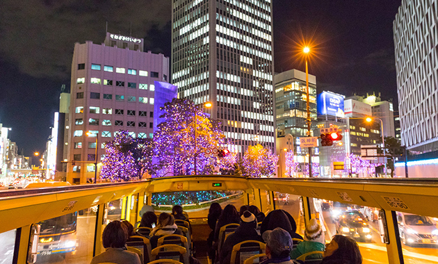 大阪スカイビスタ オープン トップ シティ ツアー バス 電子チケット