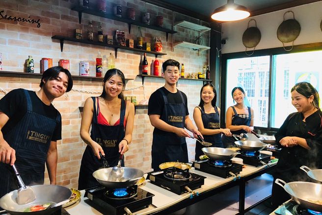 방콕 팅글리 타이 쿠킹 클래스