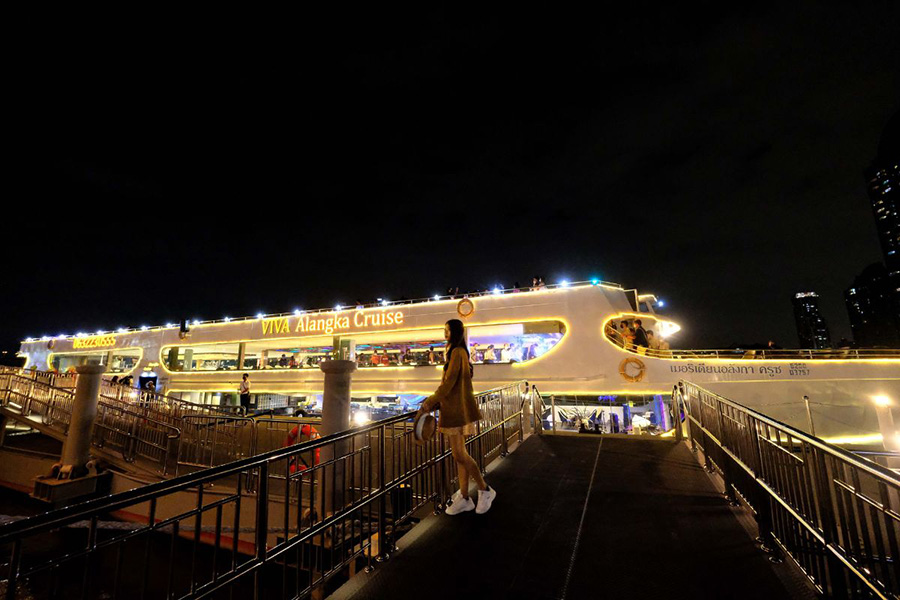 [독점할인] 방콕 비바 알랑카 디너 크루즈 - 무제한 맥주