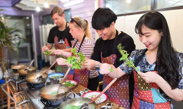 시암 쿠커리 하우스 방콕 타이 쿠킹 클래스