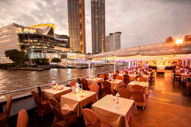 방콕 차오프라야 프린세스 선셋, 디너 크루즈