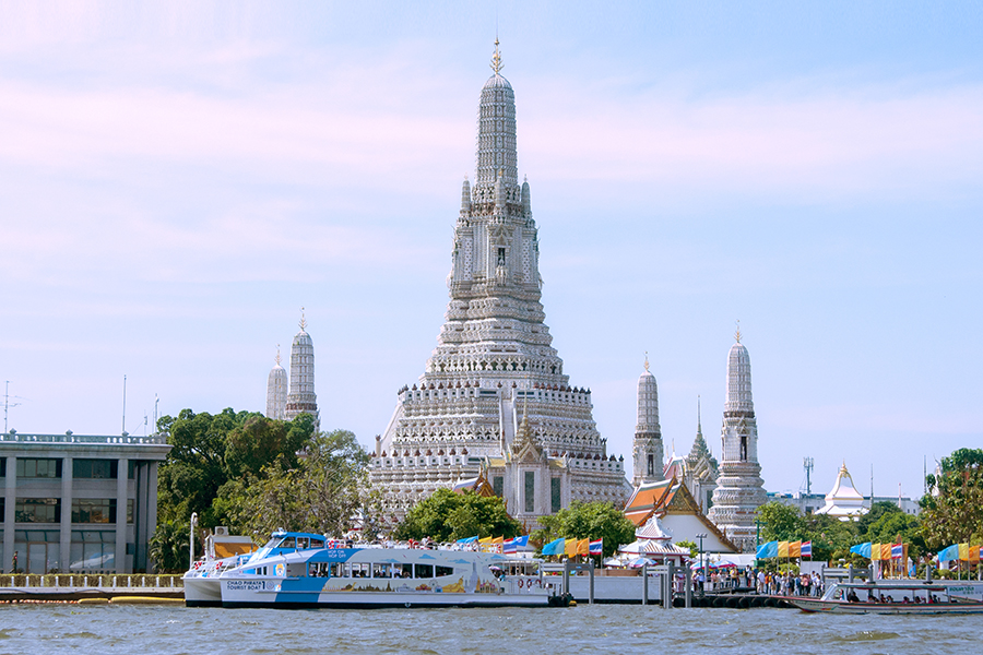 방콕 차오프라야 수상버스 익스프레스 보트 블루라인 티켓
