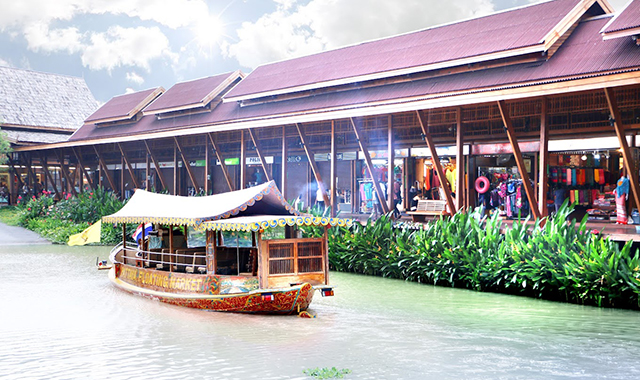 파타야 수상시장 플로팅 마켓 입장권