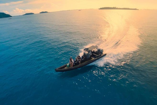 Singapore Navy RHIB Boat Experience
