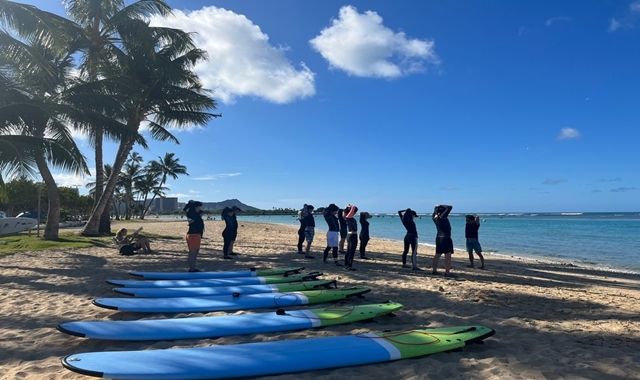[한인 강사] 하와이 호놀룰루 서핑 레슨