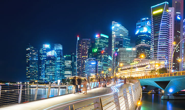 조호바루에서 출발하는 싱가포르 명소 나이트 투어