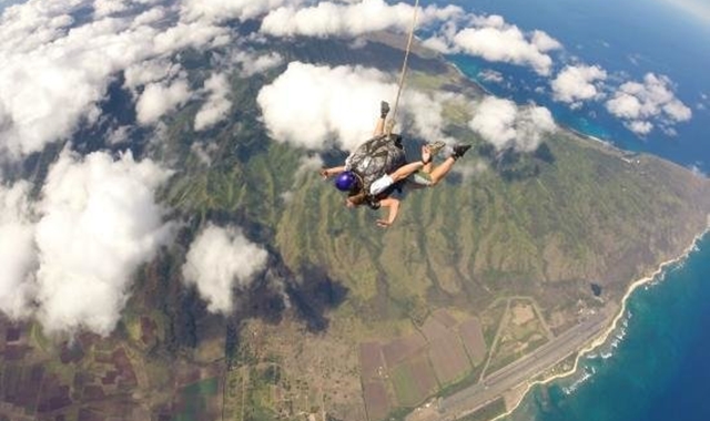 하와이 노스쇼어 스카이 다이빙