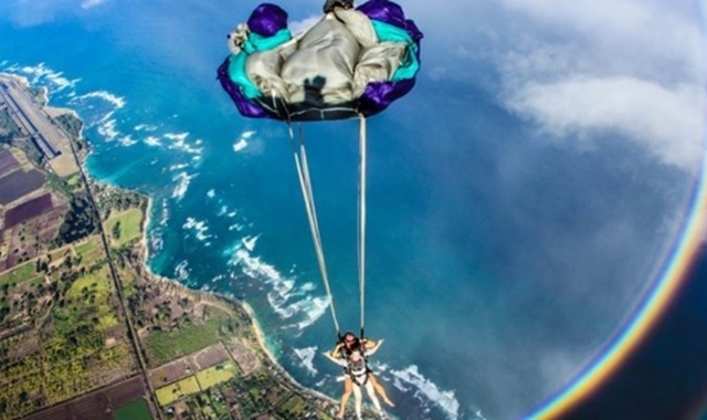 하와이 노스쇼어 스카이 다이빙