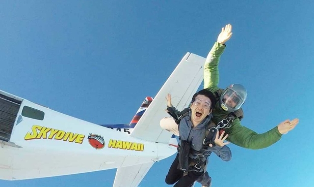 하와이 노스쇼어 스카이 다이빙