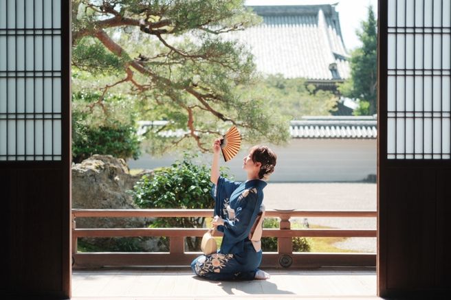 교토 'andot kyoto' 클래식 기모노 대여
