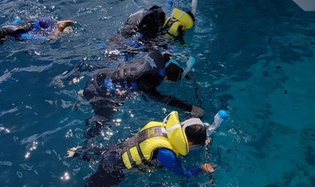 괌 돌핀 크루즈 풀 패키지 (돌핀 & 스노클링 & 선상낚시 & 어린이 현장체험)