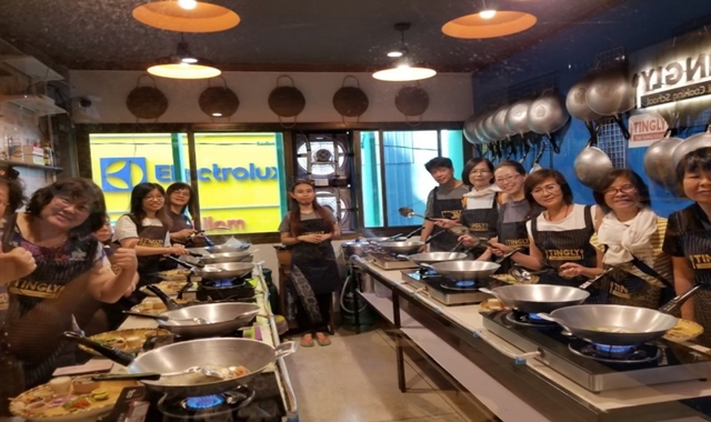 방콕 팅글리 쿠킹 스쿨 클래스