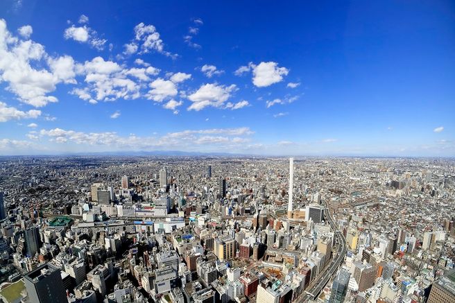 Tokyo: Sunshine 60 Observatory Tenbo Park Admission Ticket