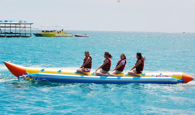 セブ・マクタン・ウォータースポーツ(ジェットスキー/バナナボート/水中スクーター/ヘルメットダイビング/スキューバダイビング)