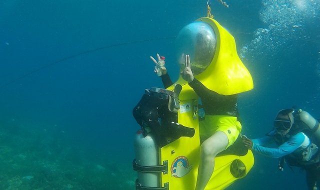 セブ・マクタン・ウォータースポーツ(ジェットスキー/バナナボート/水中スクーター/ヘルメットダイビング/スキューバダイビング)