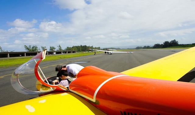 하와이 호놀룰루 소어링 무동력 글라이더 투어