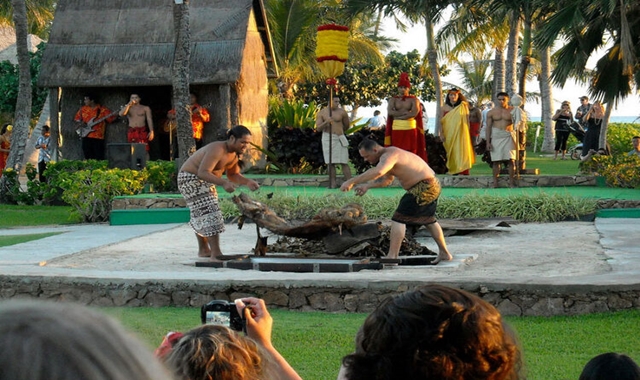 하와이 오아후 파라다이스 코브 루아우 디너쇼 티켓