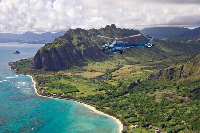 Oahu, Hawaii: Blue Hawaiian Helicopter Tour