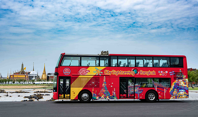 방콕 홉 온 홉 오프 시티투어 버스